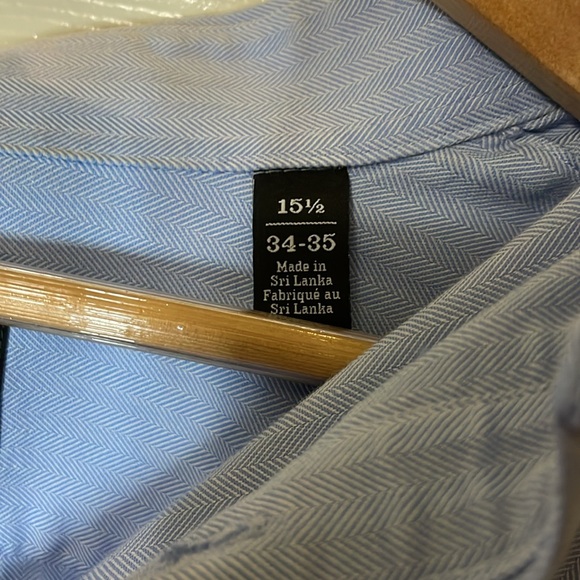 15 1/2 34-35 Nordstrom Men’s Shop Tech Smart Dress shirt - Picture 6 of 6
